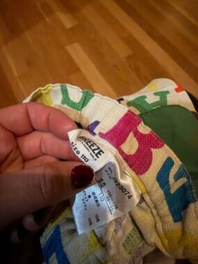 Breeze kids 4t 5t alphabet shorts
